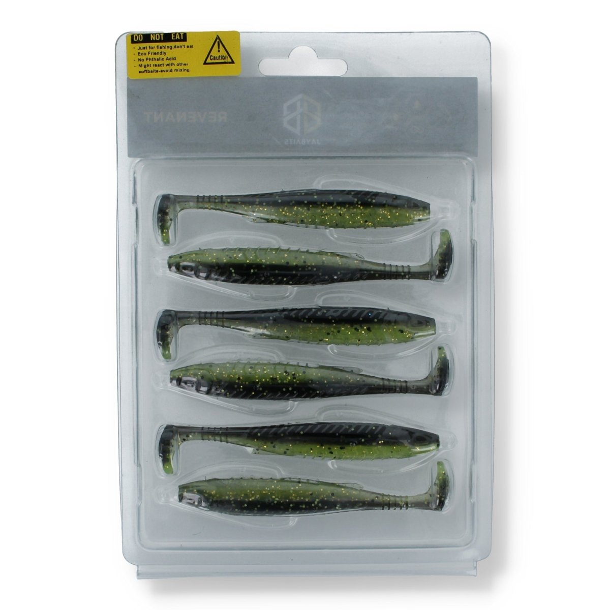 Jaybaits Revenant 3,8" Midnight Chartreuse - Kunstköder