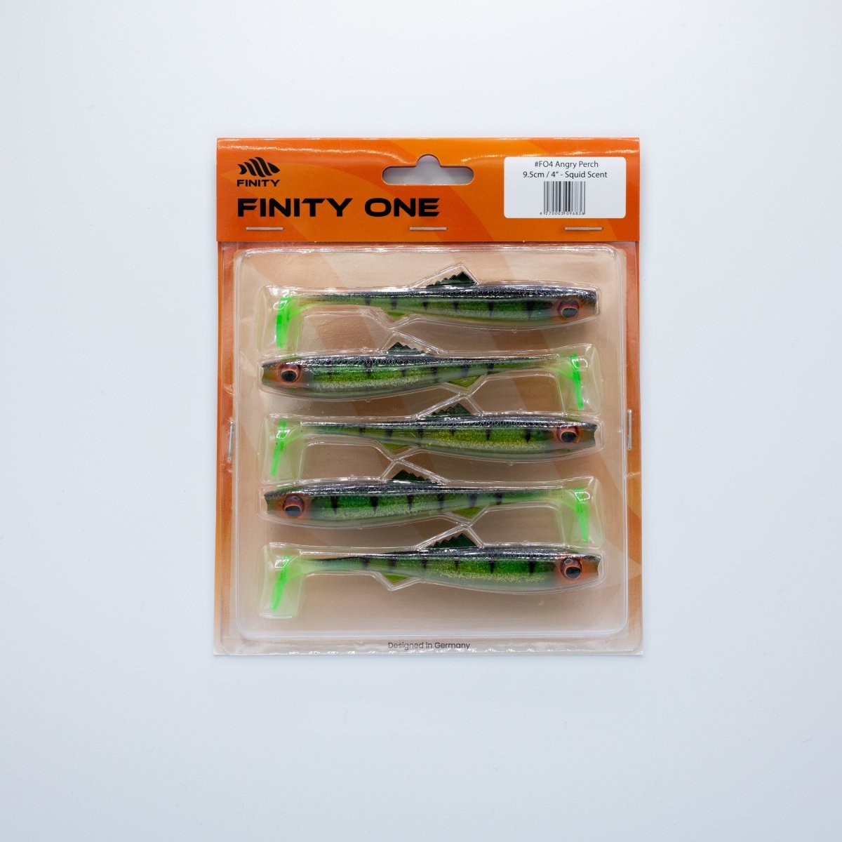 Finity One 4" (10cm) 10 Dark Perch - Kunstköder