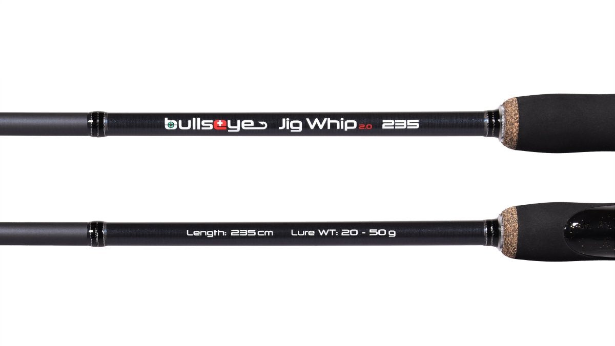 Bullseye Jig Whip 2.0 (2 - teilig) 235 cm (20 - 50g) - Angelrute