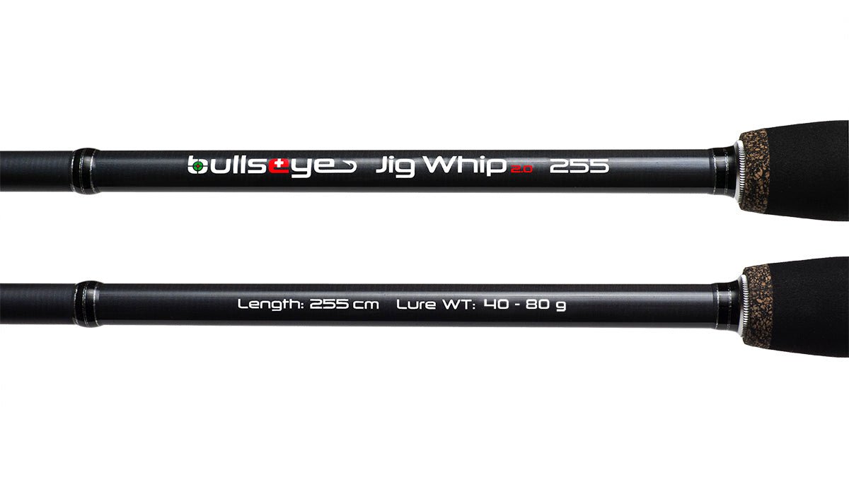 Bullseye Jig Whip 2.0 (2 - teilig) 235 cm (30 - 60g) - Angelrute