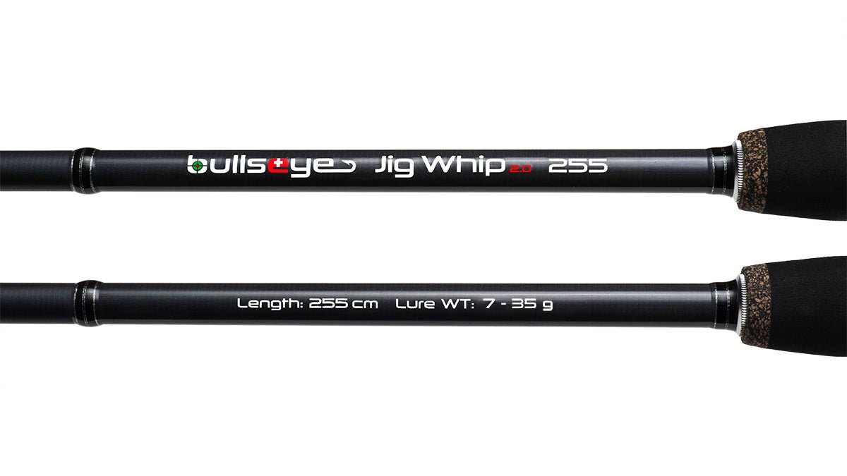 Bullseye Jig Whip 2.0 (2 - teilig) 235 cm (30 - 60g) - Angelrute