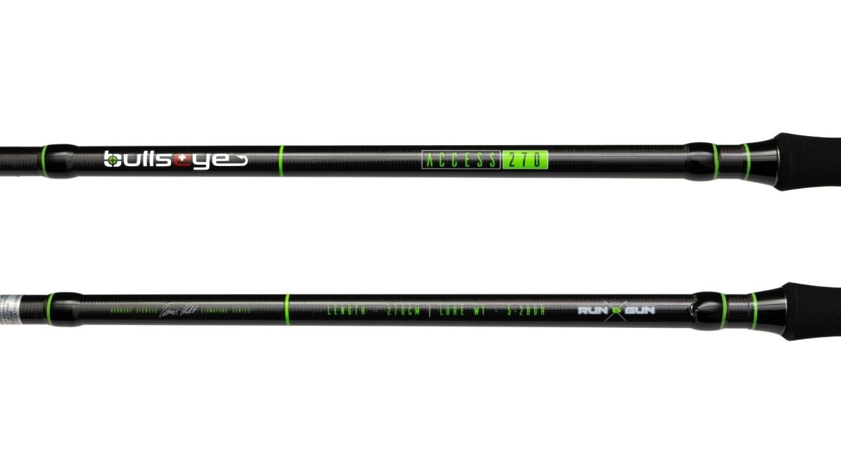 Bullseye Run & Gun Access 270 / 5 - 28g (2 - teilig) 270cm (5–28 g) - Angelrute