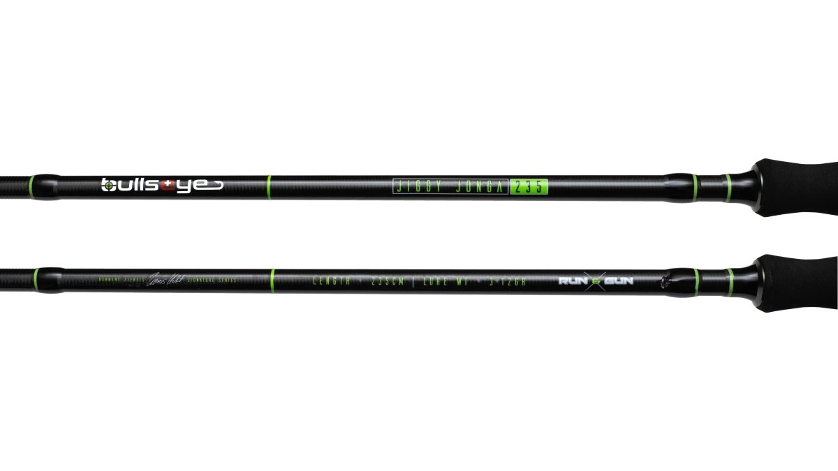 Bullseye Run & Gun Jiggy Jonga (2 - teilig) 235cm (3 - 12g) - Angelrute