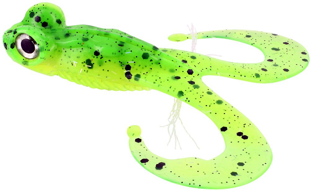 Gunki Bull Frog 100 Lime Chartpepper - Topwater Softbait