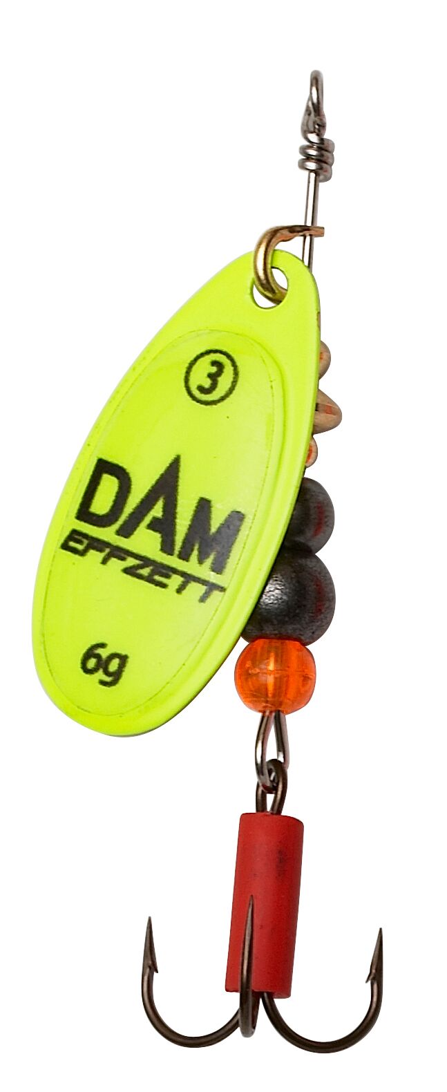 DAM Effzett Fluo Spinner #1 bis #5 (3g bis 12g)