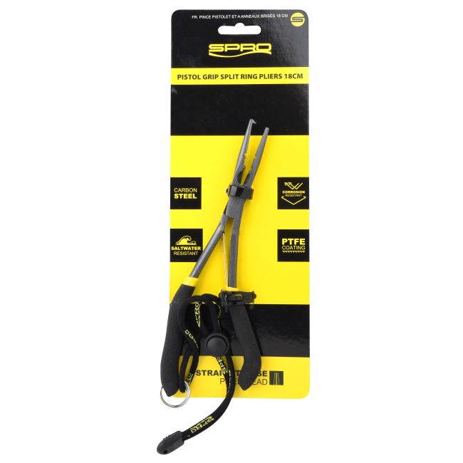 Spro Pistol Grip Splitring Pliers 18cm - Haken & Zubehör