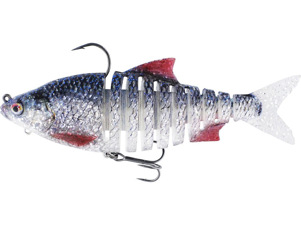 Westin Ricky The Roach Multi Jointed R2F | 14cm / 18cm| Ready To Fish 14cm Glitter Roach - Kunstköder