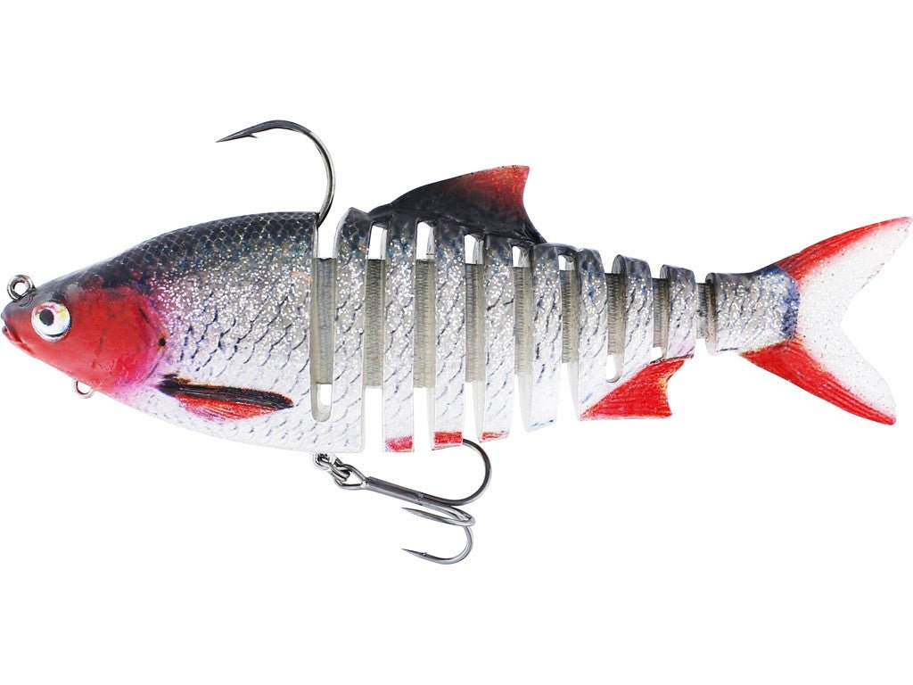 Westin Ricky The Roach Multi Jointed R2F | 14cm / 18cm| Ready To Fish 14cm Redlight Roach - Kunstköder