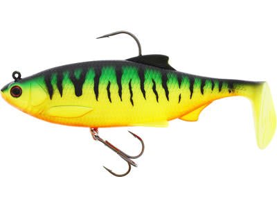 Westin Ricky The Roach Shadtail R 'N R Sinking | 14cm & 18cm | Rigged and Ready 18cm FIRETIGER - Kunstköder