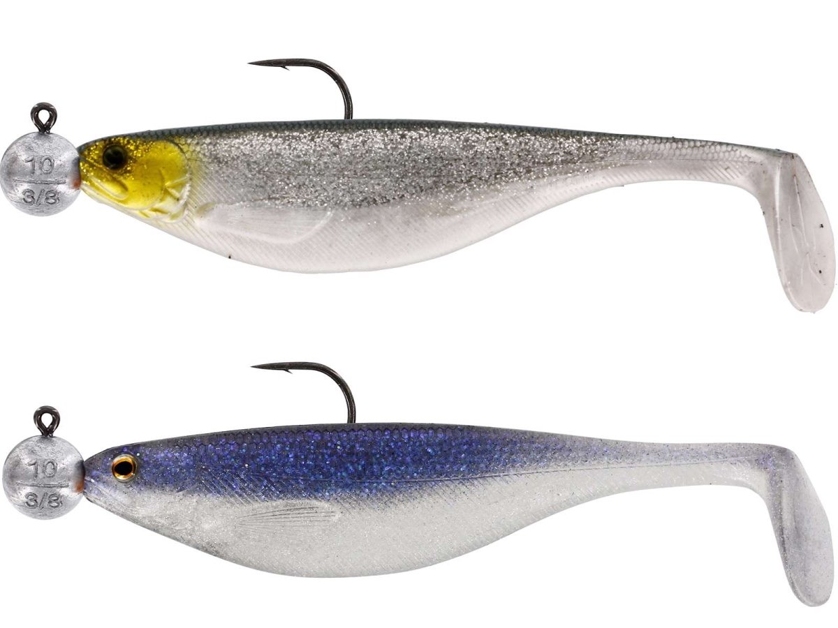 Westin Shadteez R 'N R | 7cm / 9cm / 12cm | Rigged and Ready - 2 Stück 12cm Clear Water Mix 2 - Kunstköder