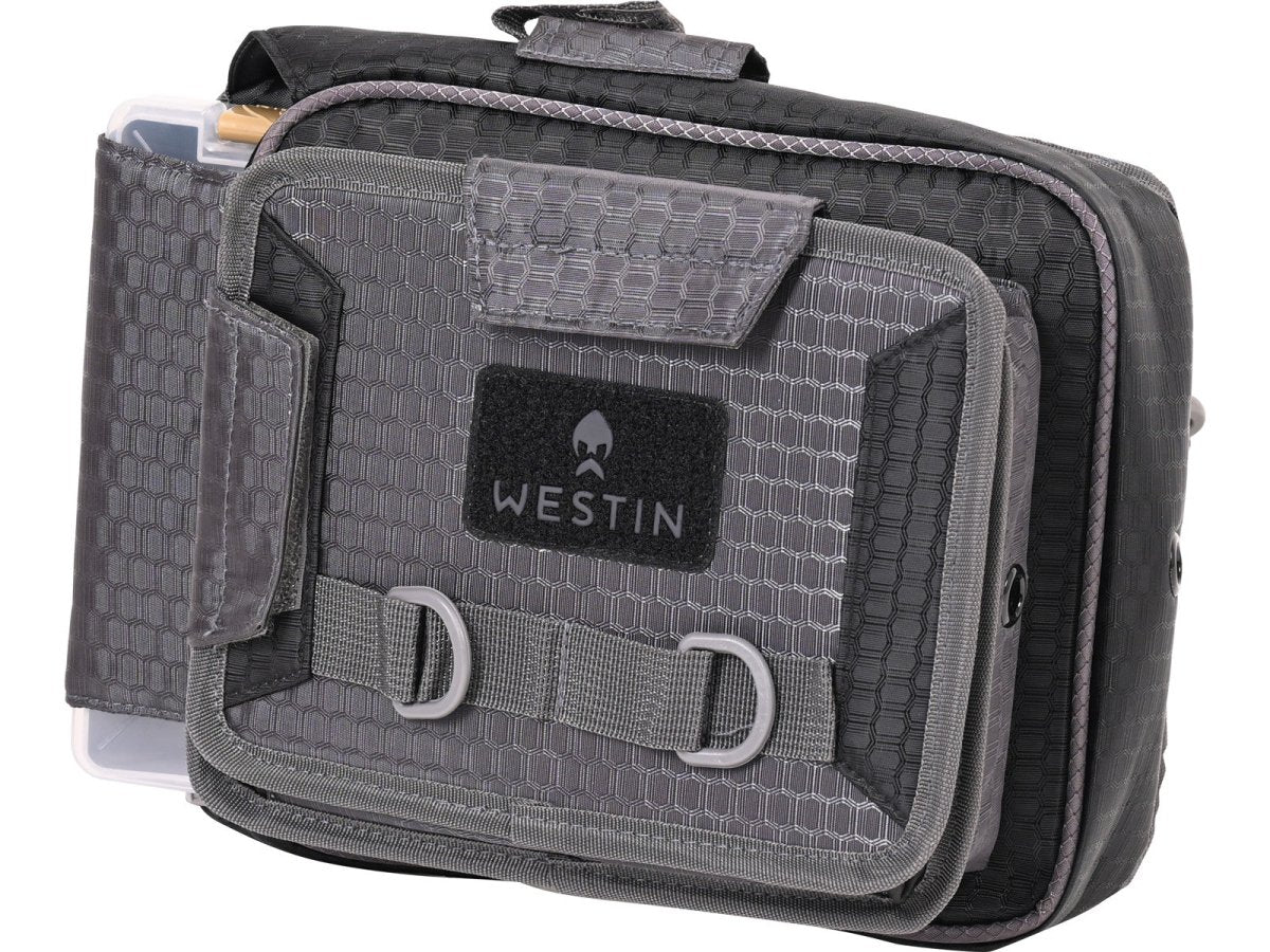 Westin W4 Quick Bag Small | Titanium Black | 2 Boxen inkludiert - Haken & Zubehör