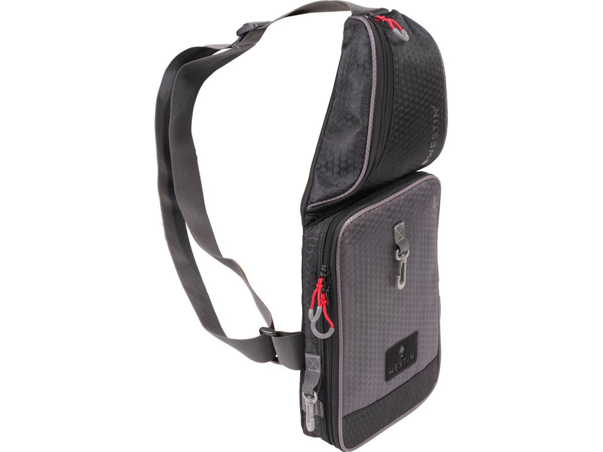 Westin W4 Street Sling Bag - Titanium Black | Medium - Haken & Zubehör