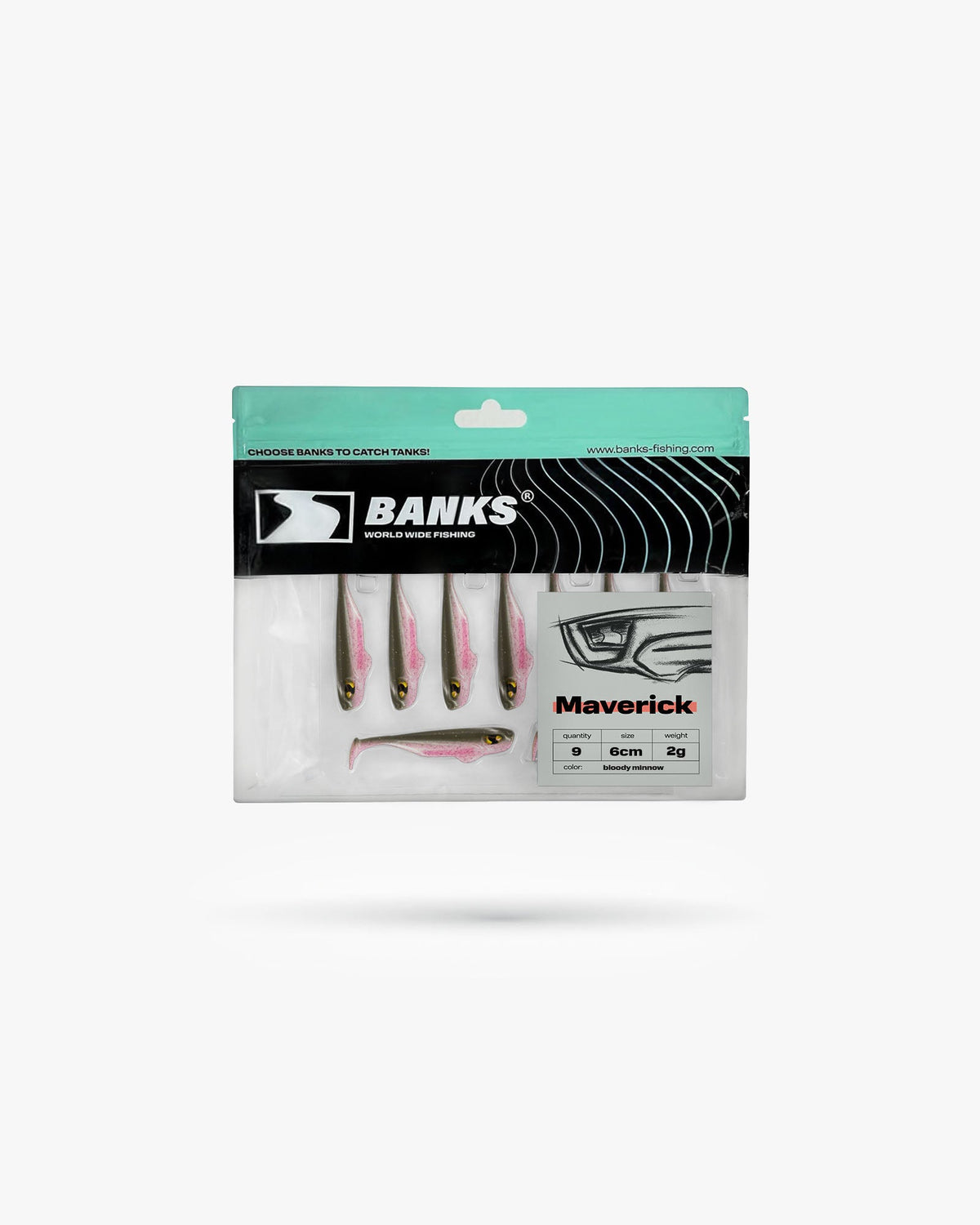 BANKS Maverick 8,5cm Live Bait - Kunstköder