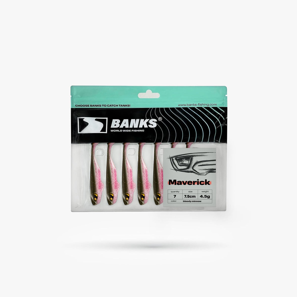 BANKS Maverick 8,5cm Live Bait - Kunstköder