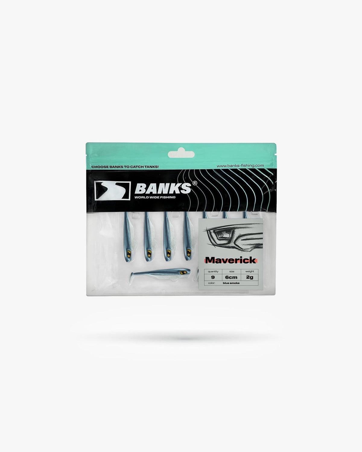 BANKS Maverick 8,5cm Live Bait - Kunstköder