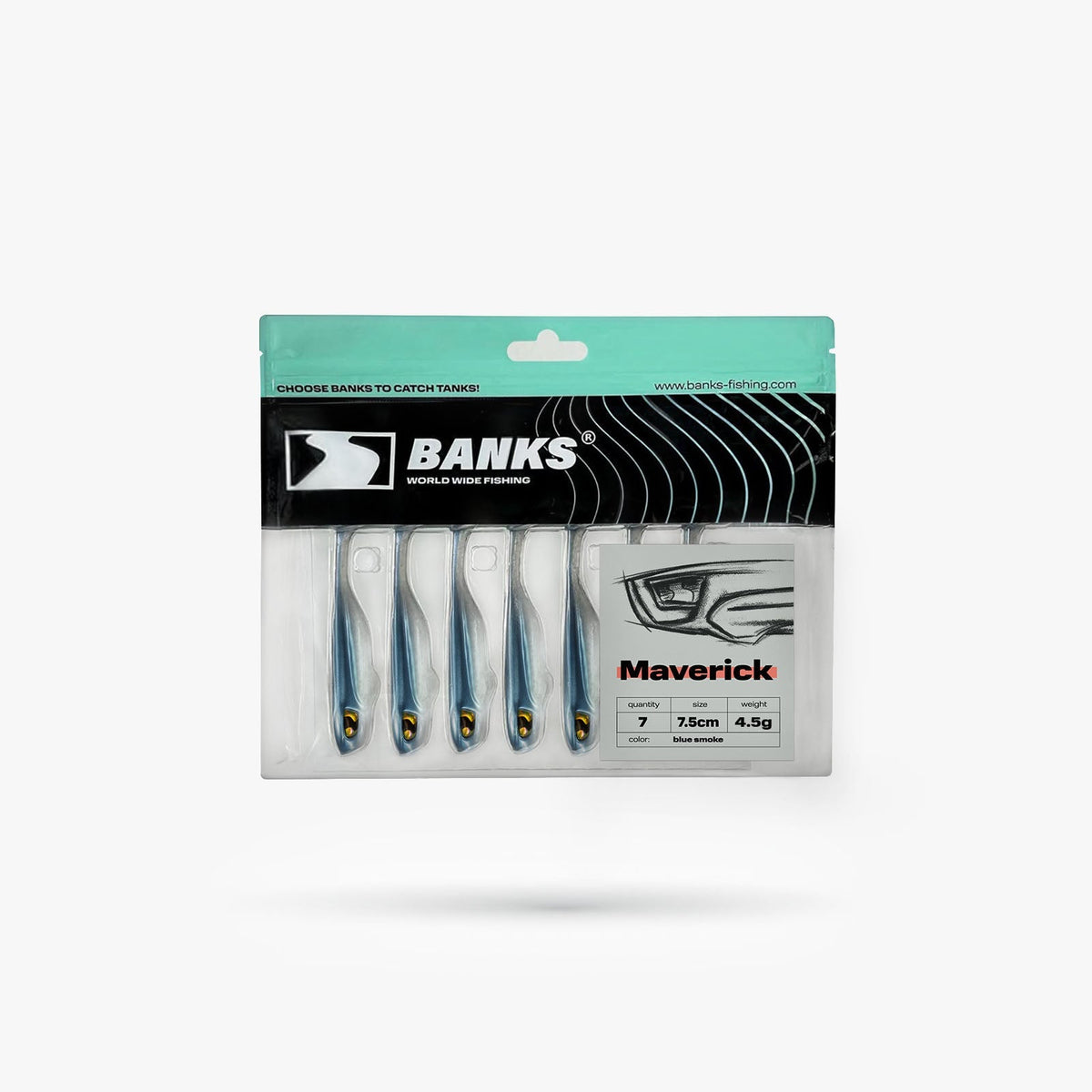 BANKS Maverick 8,5cm Live Bait - Kunstköder