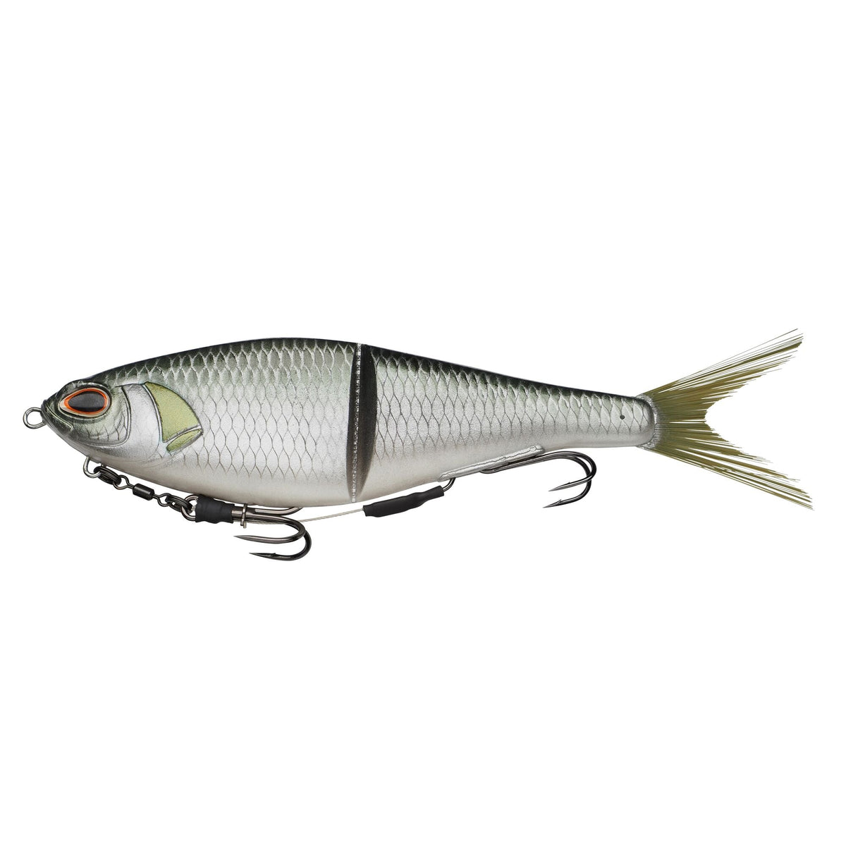 Berkley PowerBait Chop Block 15cm / 20cm Soft Glidebait 20cm / 62g Olive Shad - Glidebait