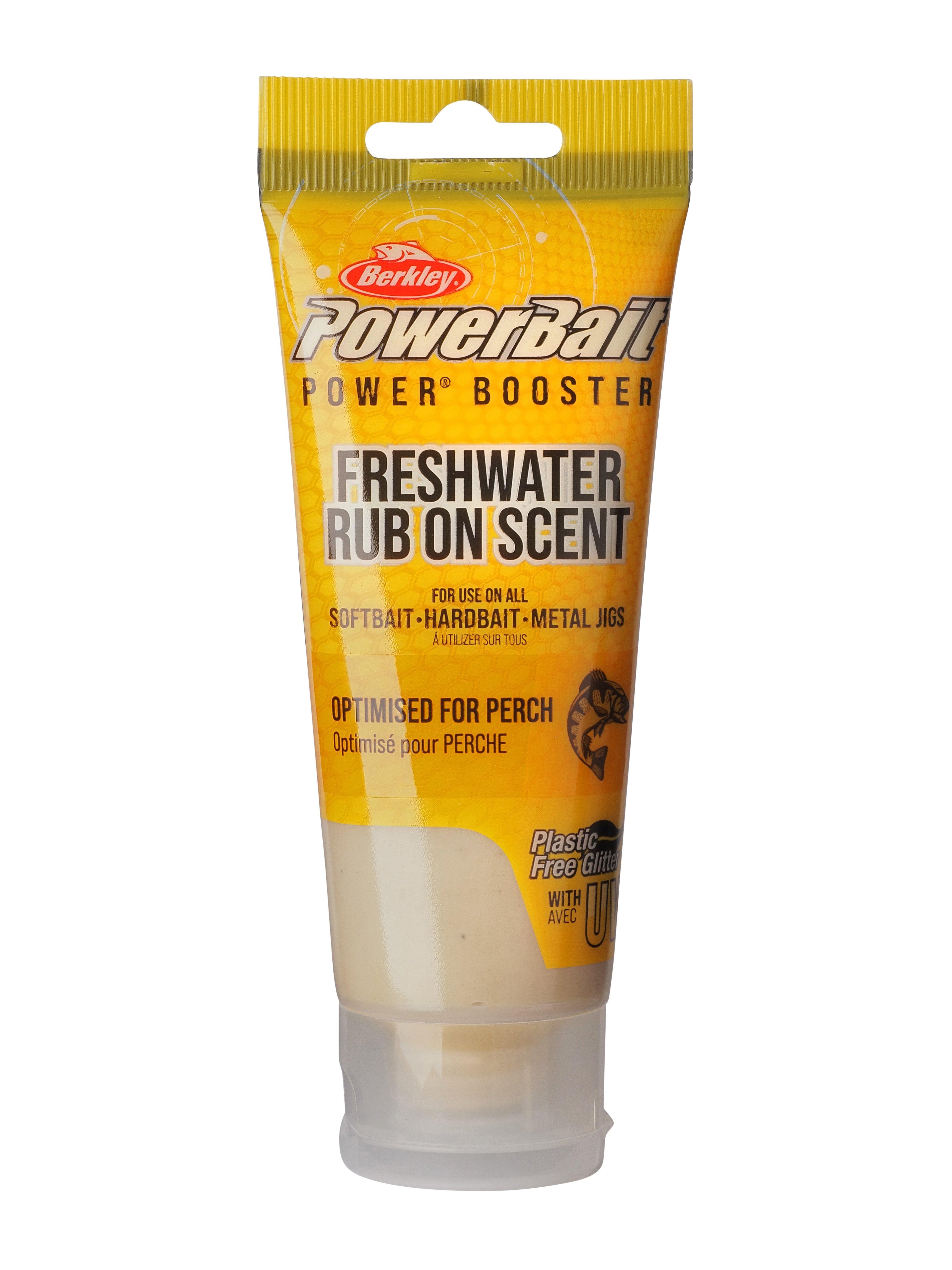 Berkley PowerBait Gel 80ml Garlic (Green Silver Flake) -