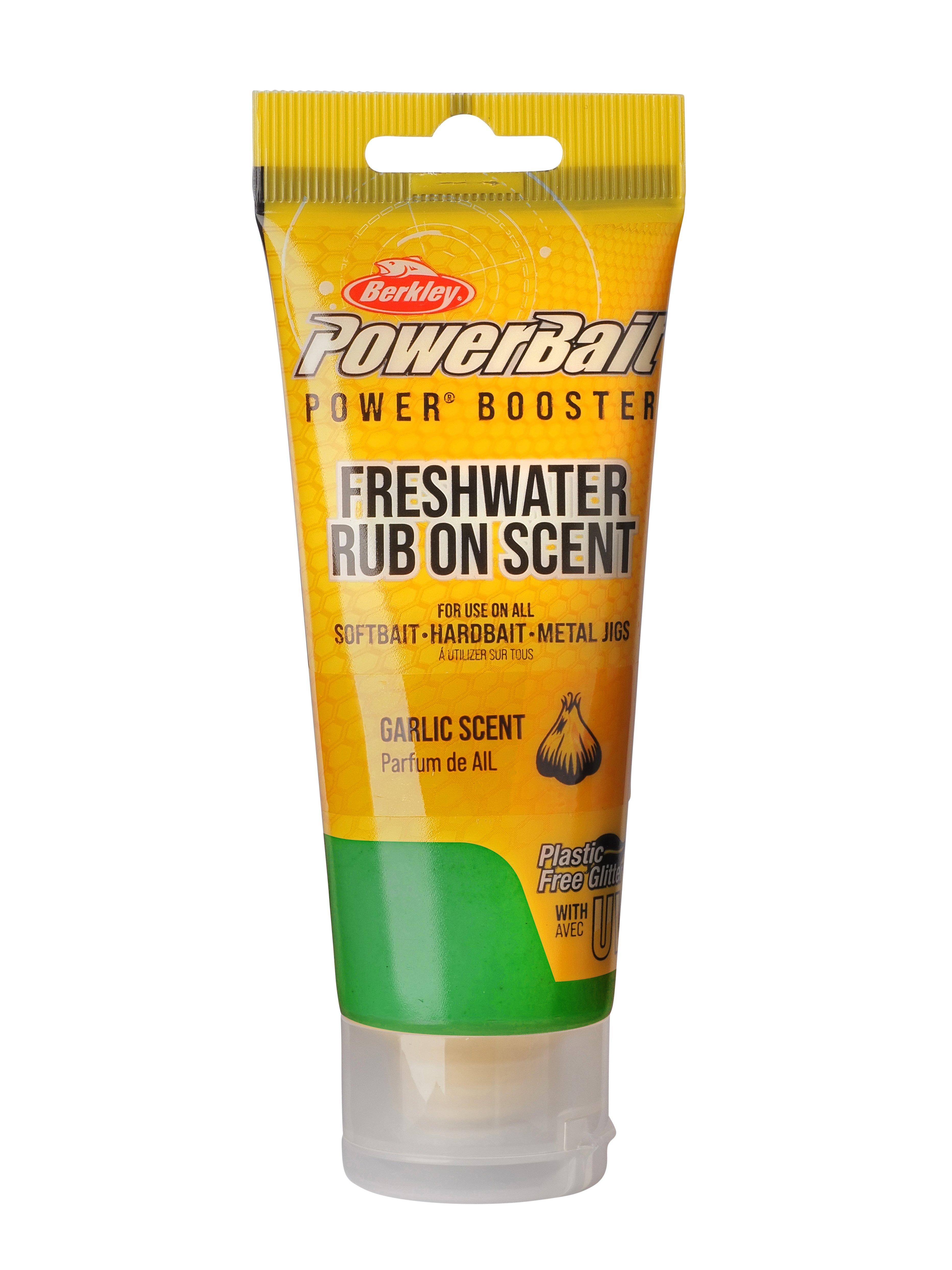 Berkley PowerBait Gel 80ml Garlic (Green Silver Flake) -