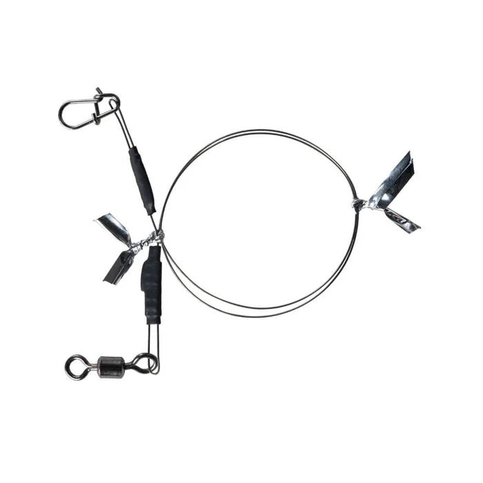 BKK 7x7 Wire Leader Allround (Duolock Snap) 7kg / 15 cm -