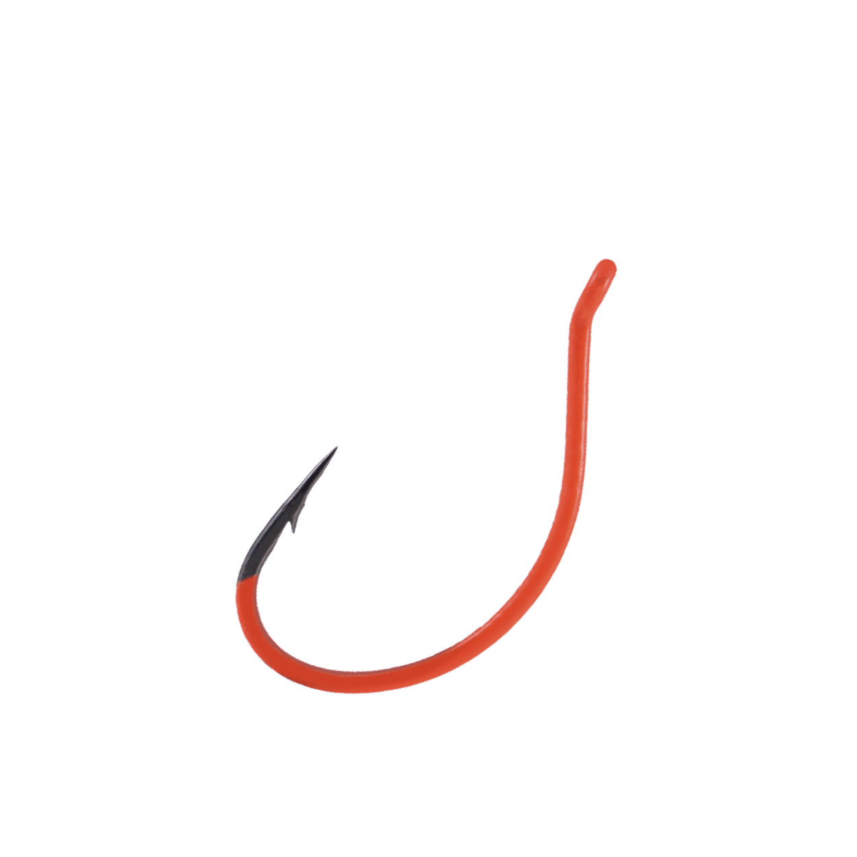 BKK DSS - Worm UV (Orange) 4 - Worm Hook