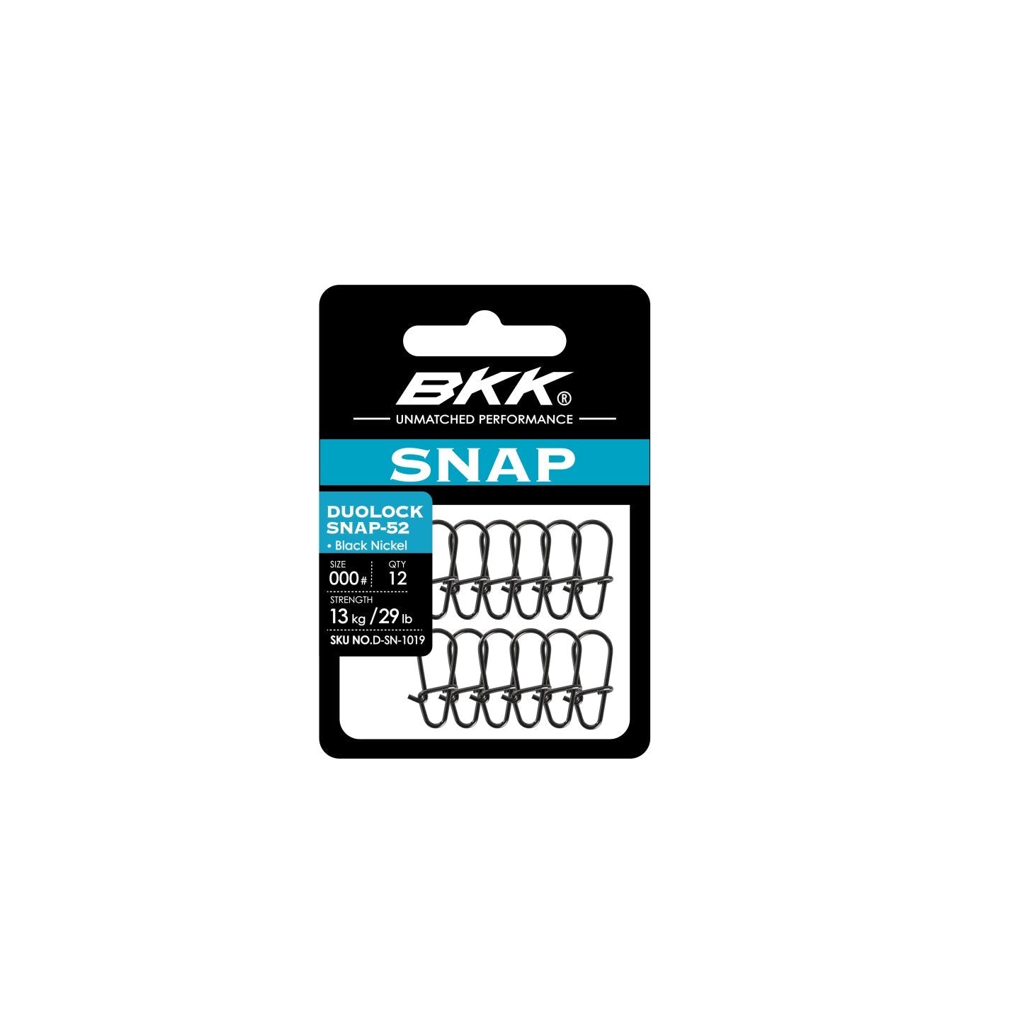 BKK Duolock Snap - 52 (Black Nickel) 000 -