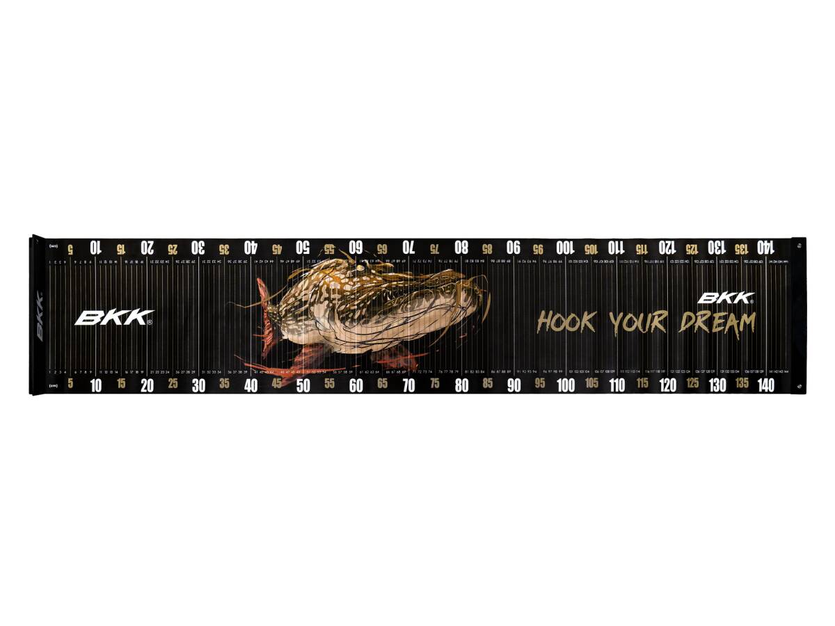 BKK Fish Ruler Maßband Pike 145 cm - Haken & Zubehör