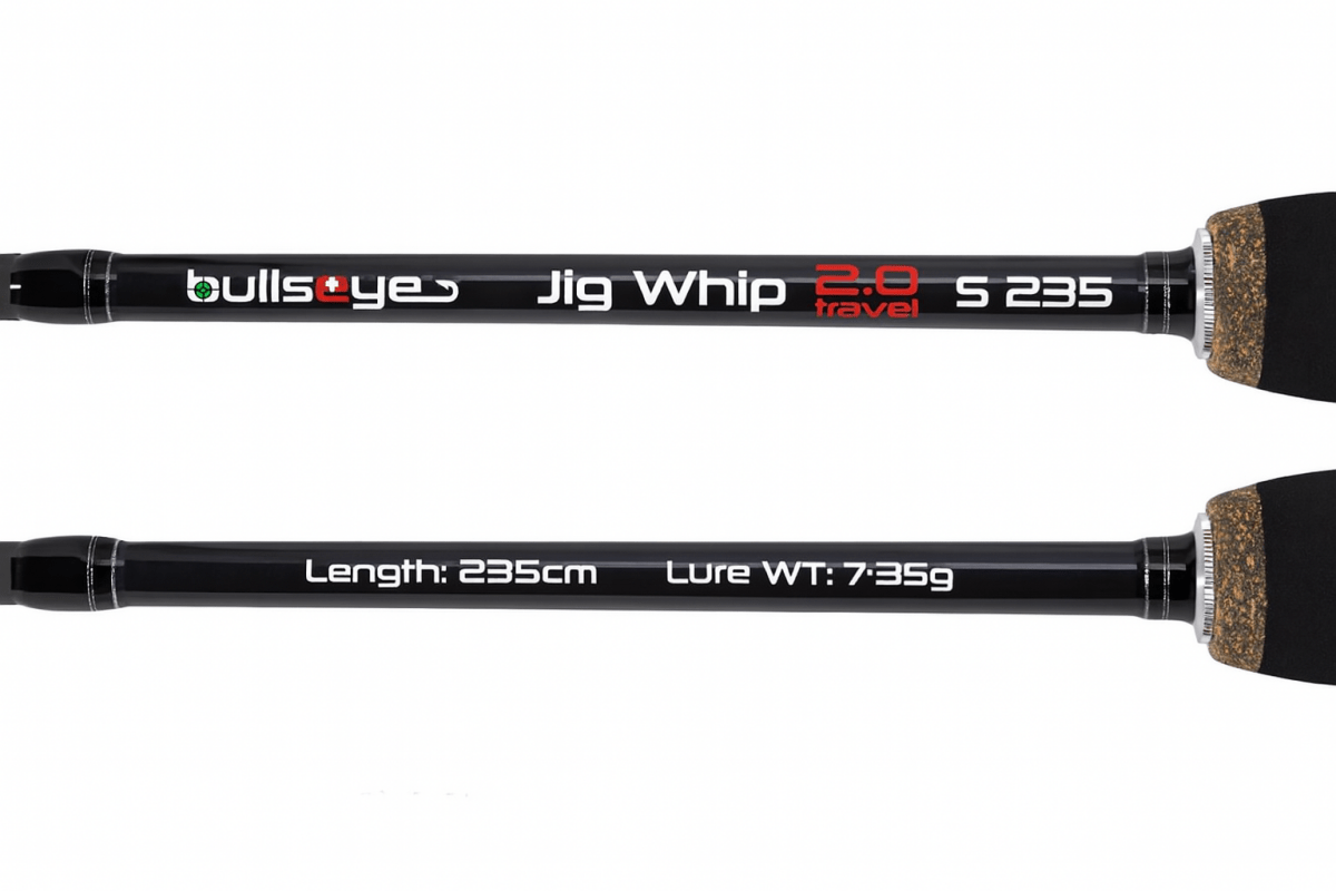 Bullseye Jig Whip Travel 2.0 (4 - teilig) 210cm (3 - 21g) - Angelrute