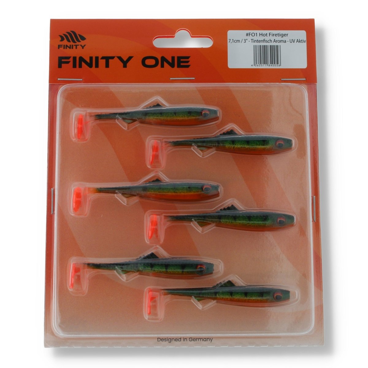 Finity One 3" (7,1cm) FO7 Pinky Pink - Kunstköder