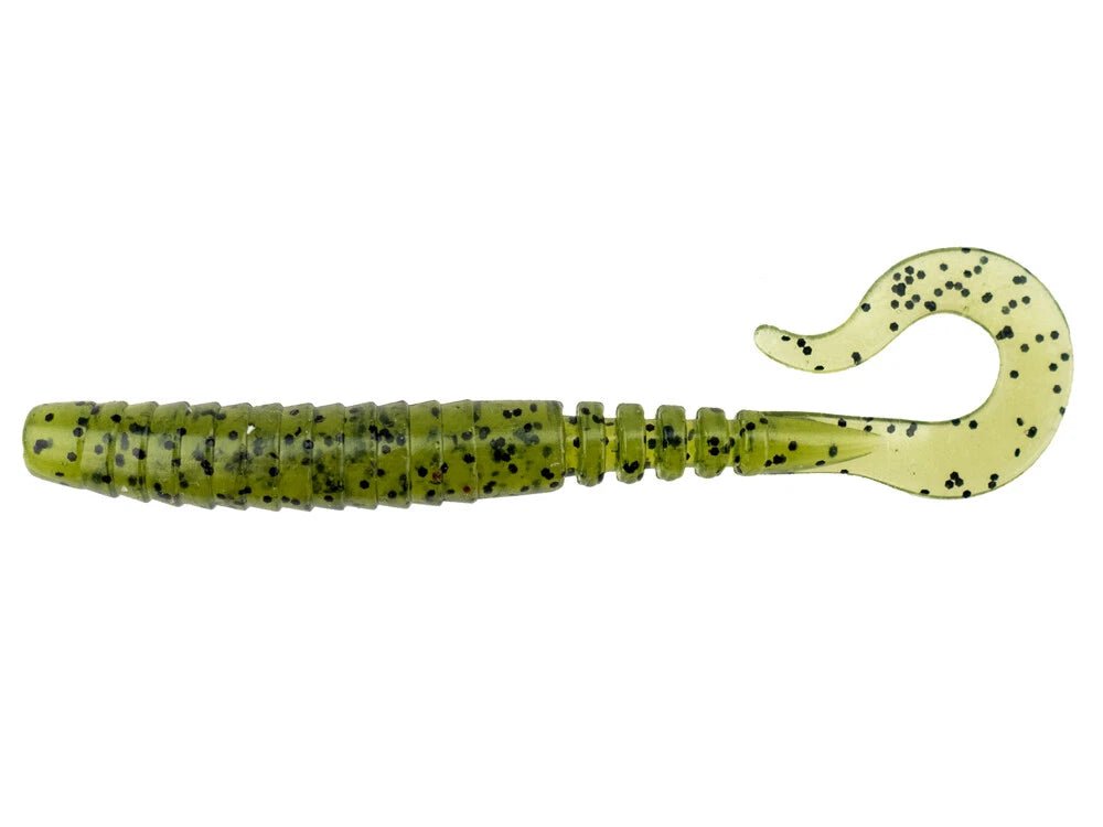 FISHUP Vipo 2.8" (7,1cm) 036 Caramel / Green & Black - Gummiköder