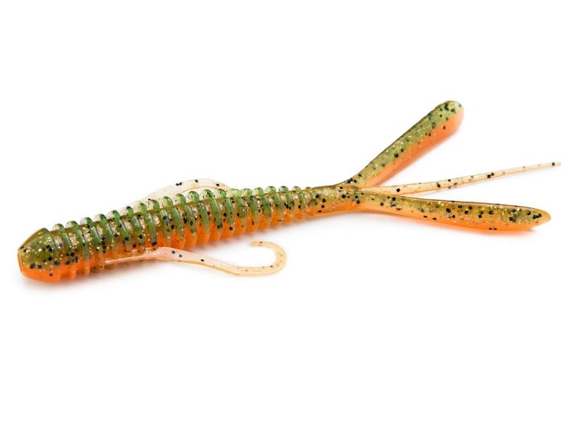 Keitech Hog Impact 3,5" Fire Tiger - Kunstköder