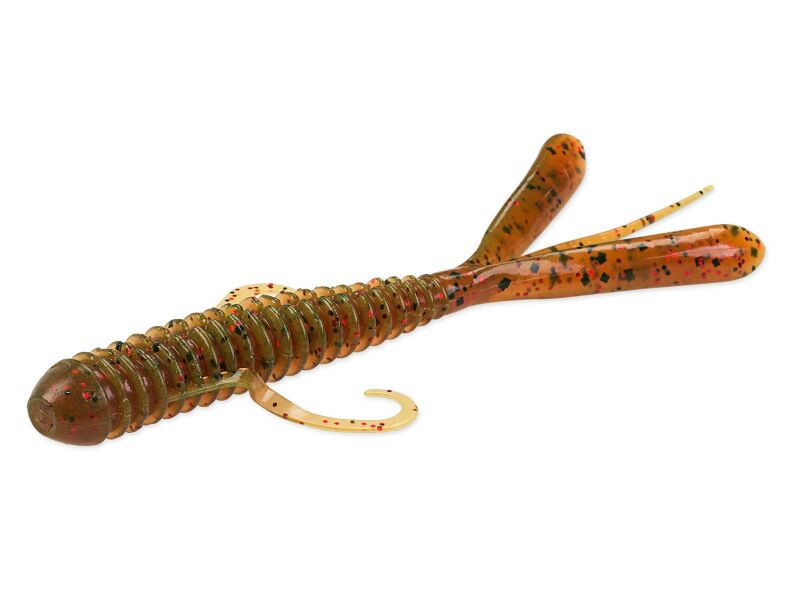 Keitech Hog Impact 3,5" Motoroil PP. Red - Kunstköder