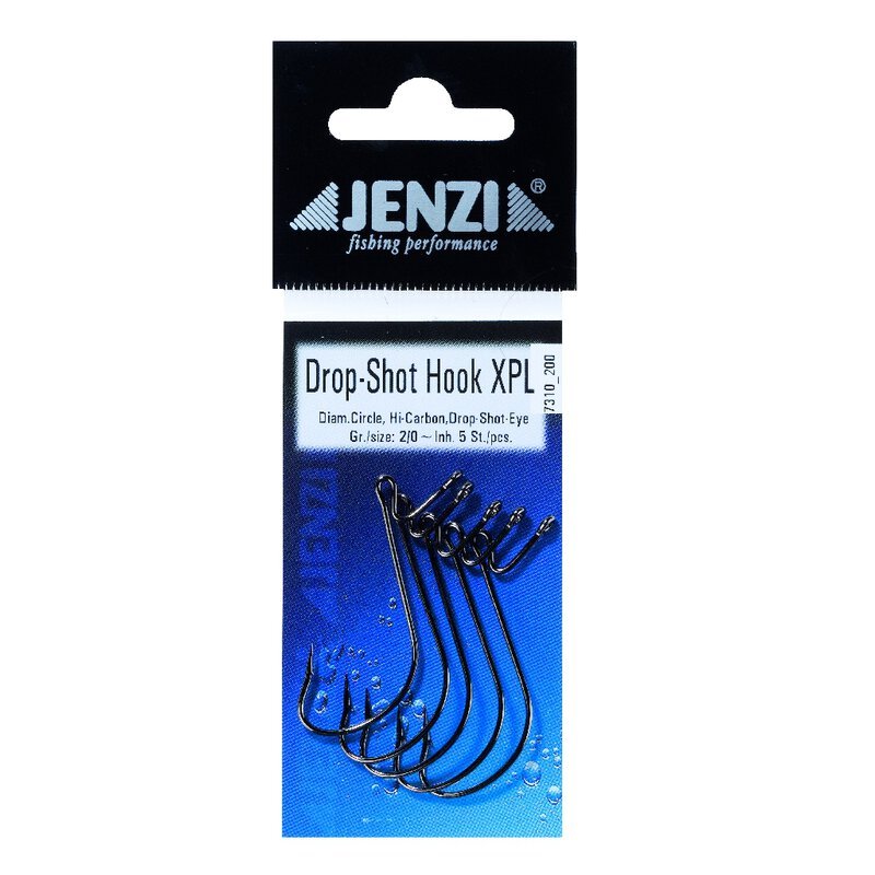 Jenzi Drop - Shot Hook XPL 2/0 - Haken & Zubehör