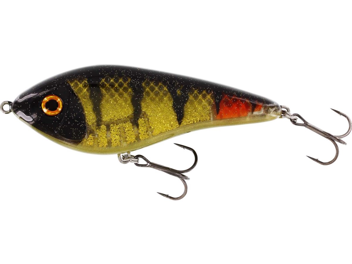 Westin Swim Glidebait 10cm (4") - Sinking 3D OLIVEOIL PERCH - Kunstköder