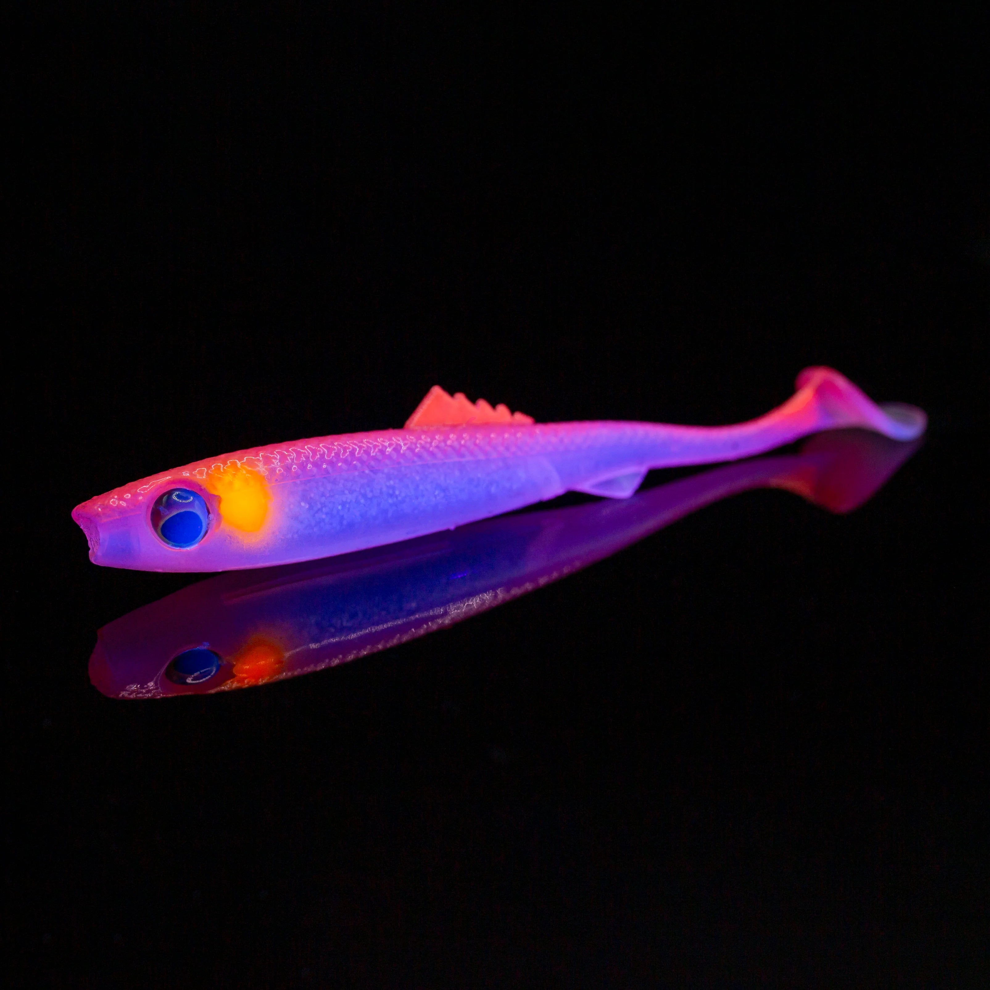 Finity One 4" (10cm) 10 Dark Perch - Kunstköder