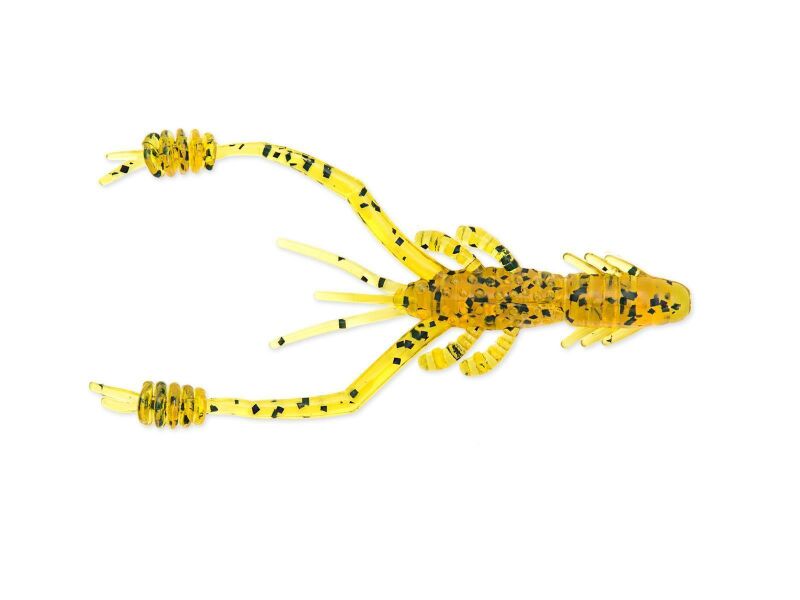 Reins Ring Shrimp 2" (5cm) / 3" (7,2cm) 2" (5cm) 429 Motoroil Pepper - Creature Bait