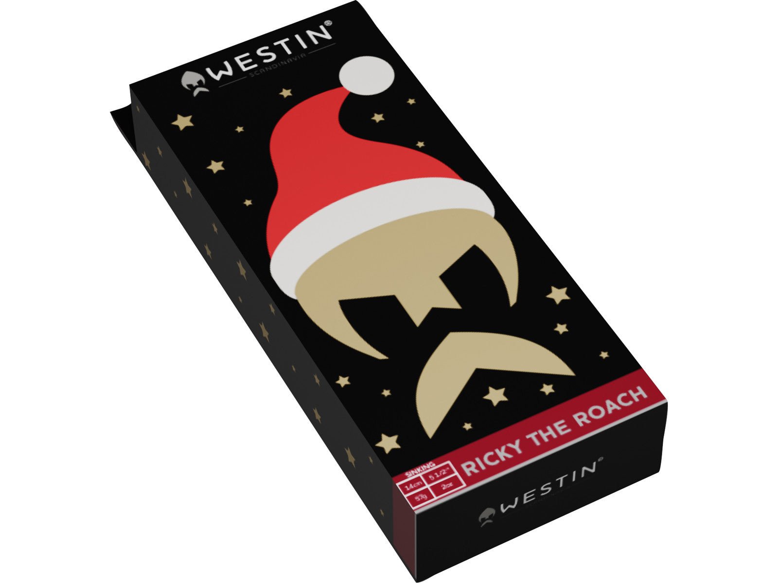 Westin Ricky The Roach Shadtail Christmas Edition 2025 14 cm 57 g - Gummiköder