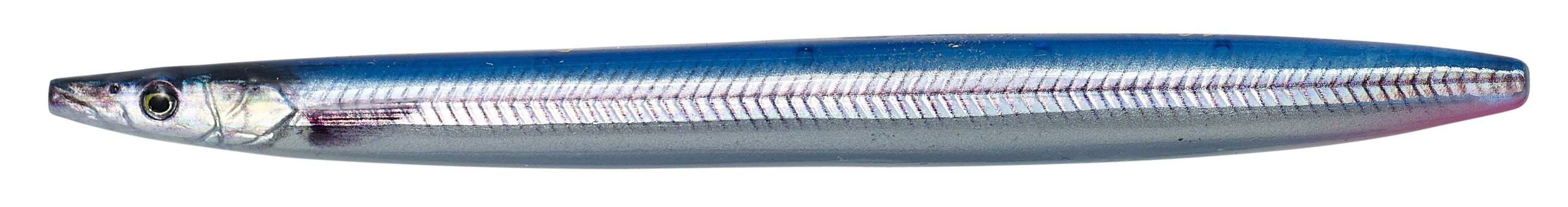 Savage Gear 3D Line Thru Sandeel (8,5cm / 11cm / 12,5cm) 8,5cm / 11g Blue Silver UV -