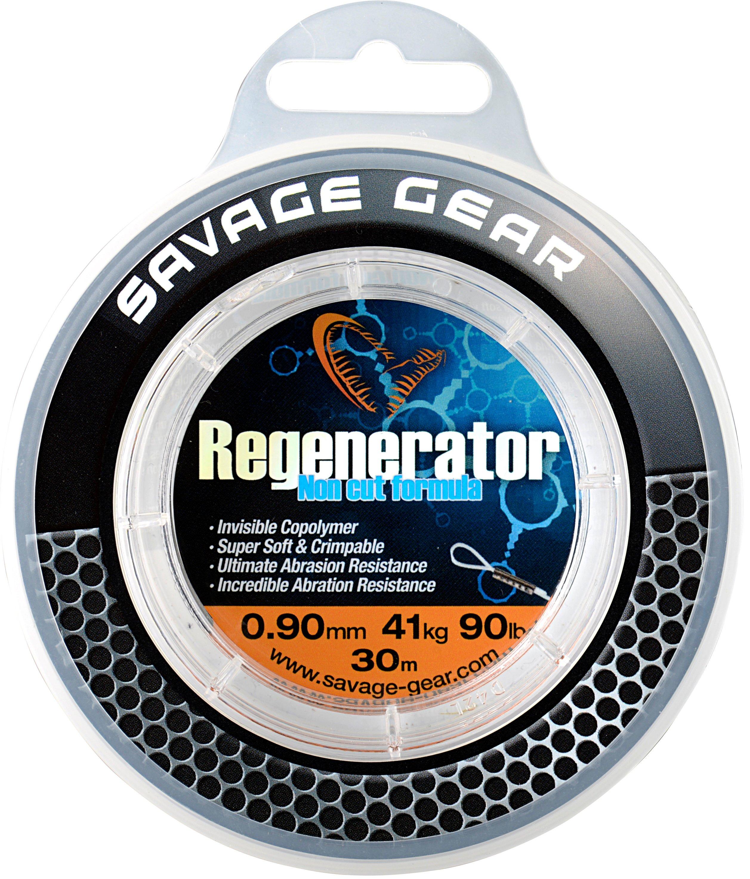 Savage Gear Regenerator Mono 30m - monofile Schnur zum Hechtangeln 0.40mm / 10kg -