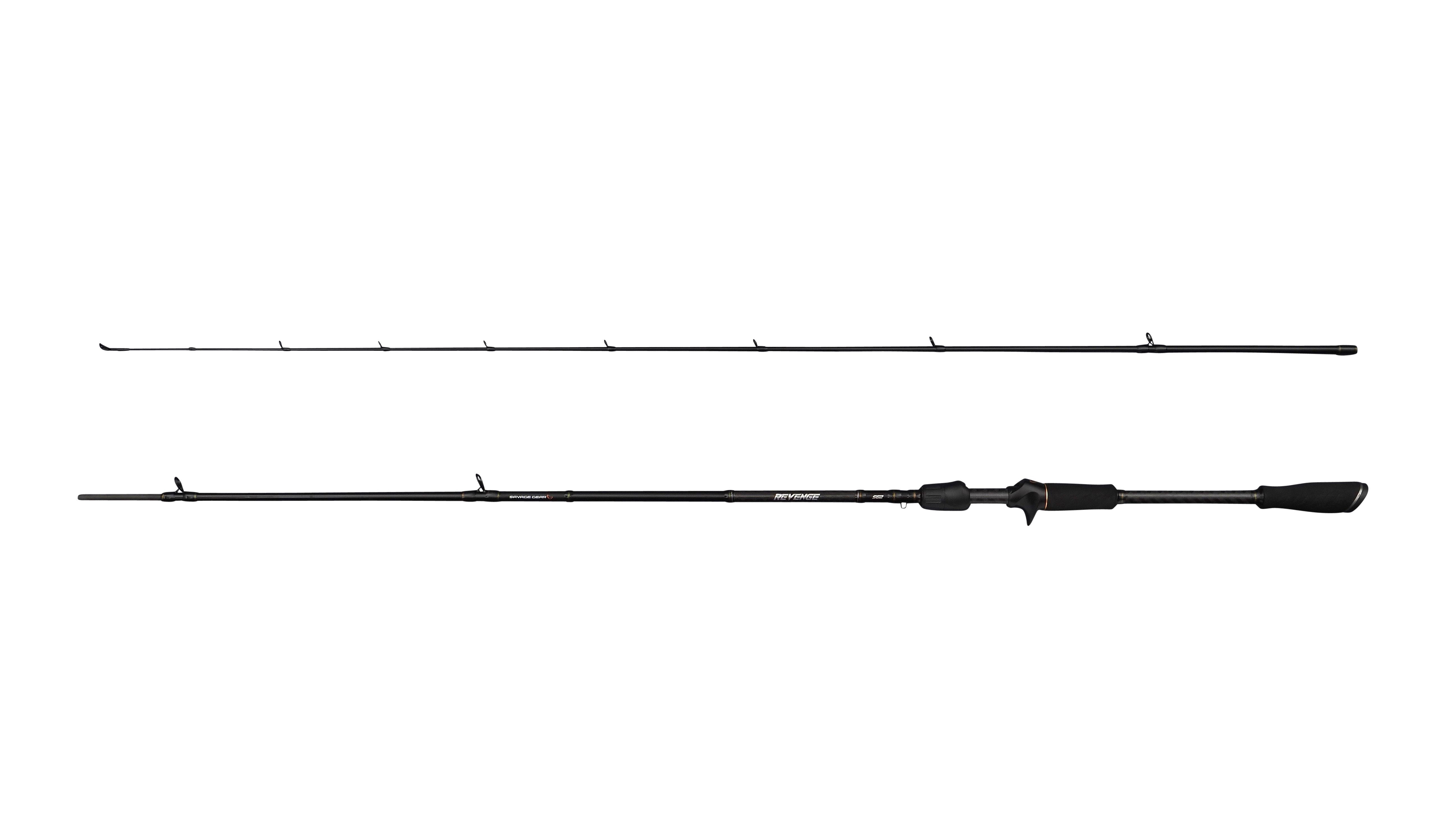 Savage Gear Revenge SG2 Light Game BC Baitcastrute - 2.13m / 7 - 22g 2.13m / 7 - 22g - Angelrute - Baitcast