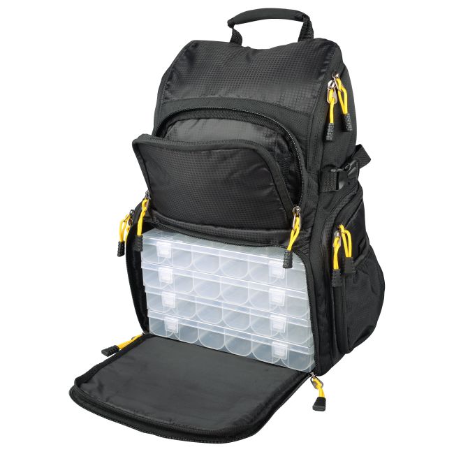 Spro Back Pack + 4 Boxes - Angeltasche
