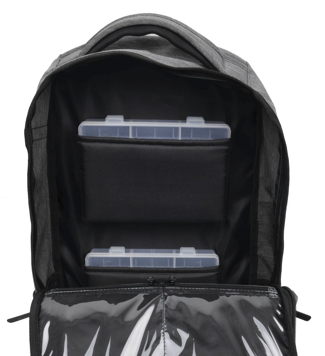 Spro FreeStyle Backpack 22 - inklusive zwei Tackleboxen 50cm x 32cm x 17cm - Haken & Zubehör