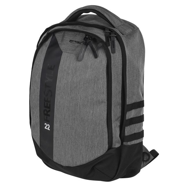 Spro FreeStyle Backpack 22 - inklusive zwei Tackleboxen 50cm x 32cm x 17cm - Haken & Zubehör