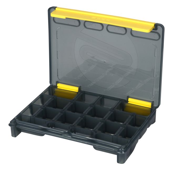 Spro TBX Large - Tacklebox Dark | 35cm x 25cm x 8cm 35cm x 25cm x 8cm - Haken & Zubehör