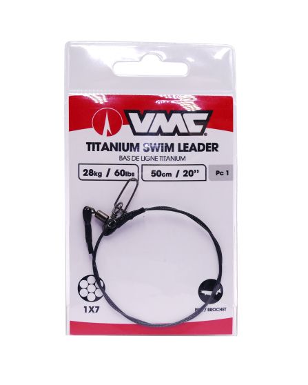 VMC Titanium Swim Leader 50cm / 28kg -