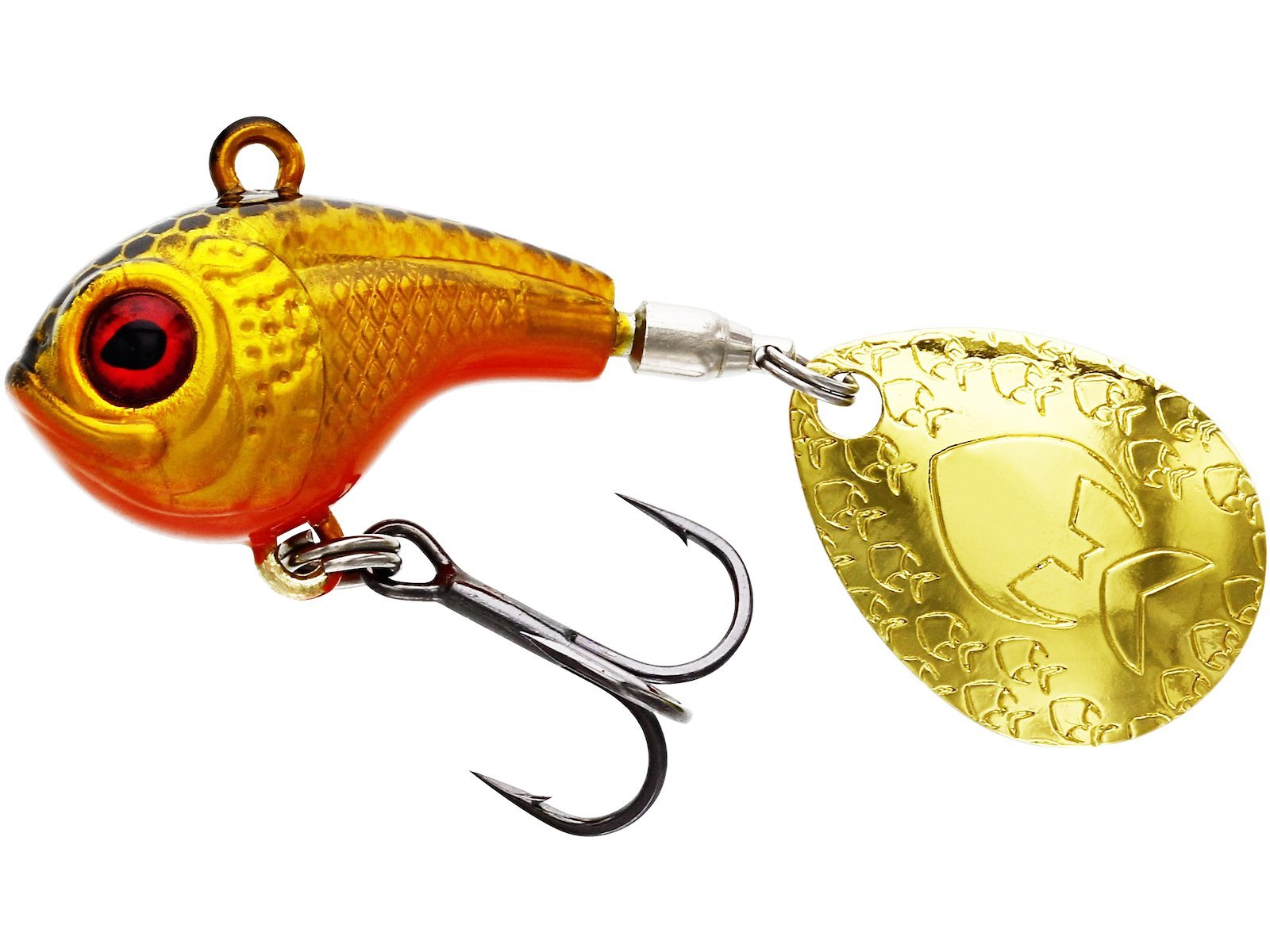 Westin DropBite - Spin Tail Jig | 8 Dekore (8g, 12g, 17g, 22g) 8g - 2.6cm Gold Rush - Spin Jig