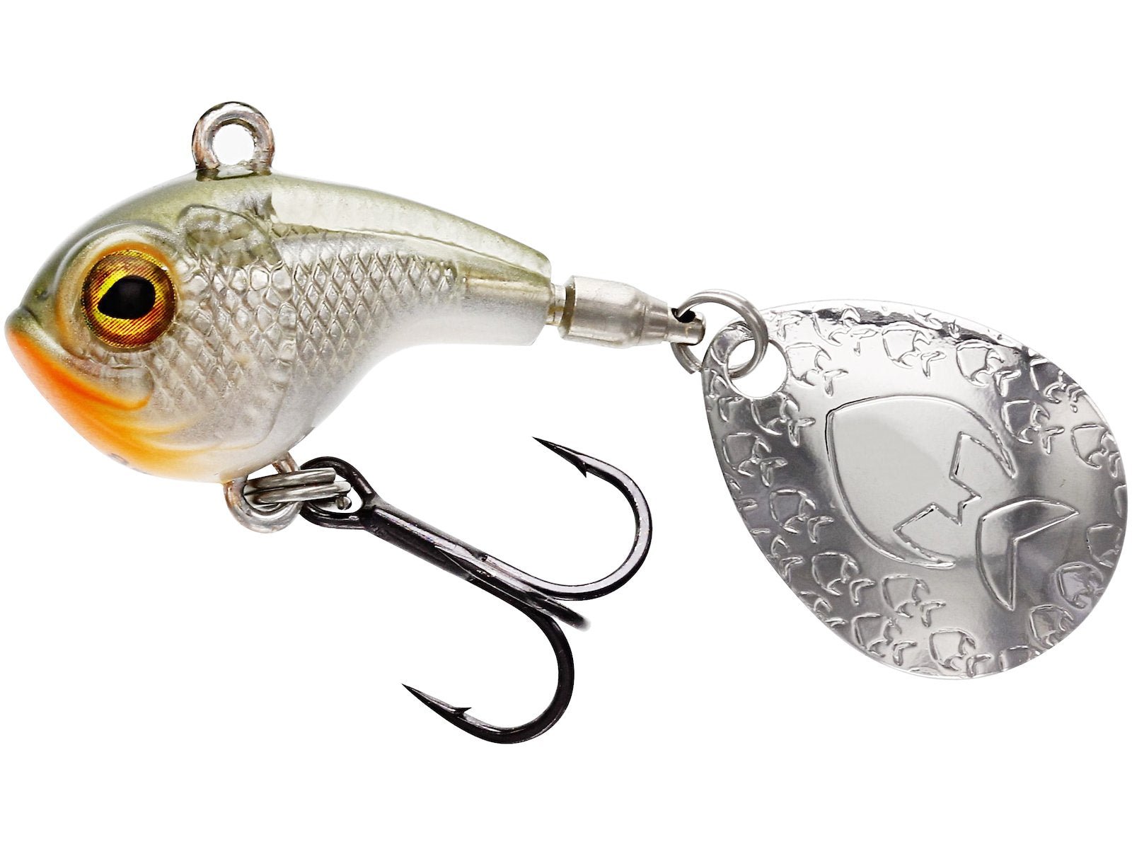 Westin DropBite - Spin Tail Jig | 8 Dekore (8g, 12g, 17g, 22g) 8g - 2.6cm Clear Olive - Spin Jig