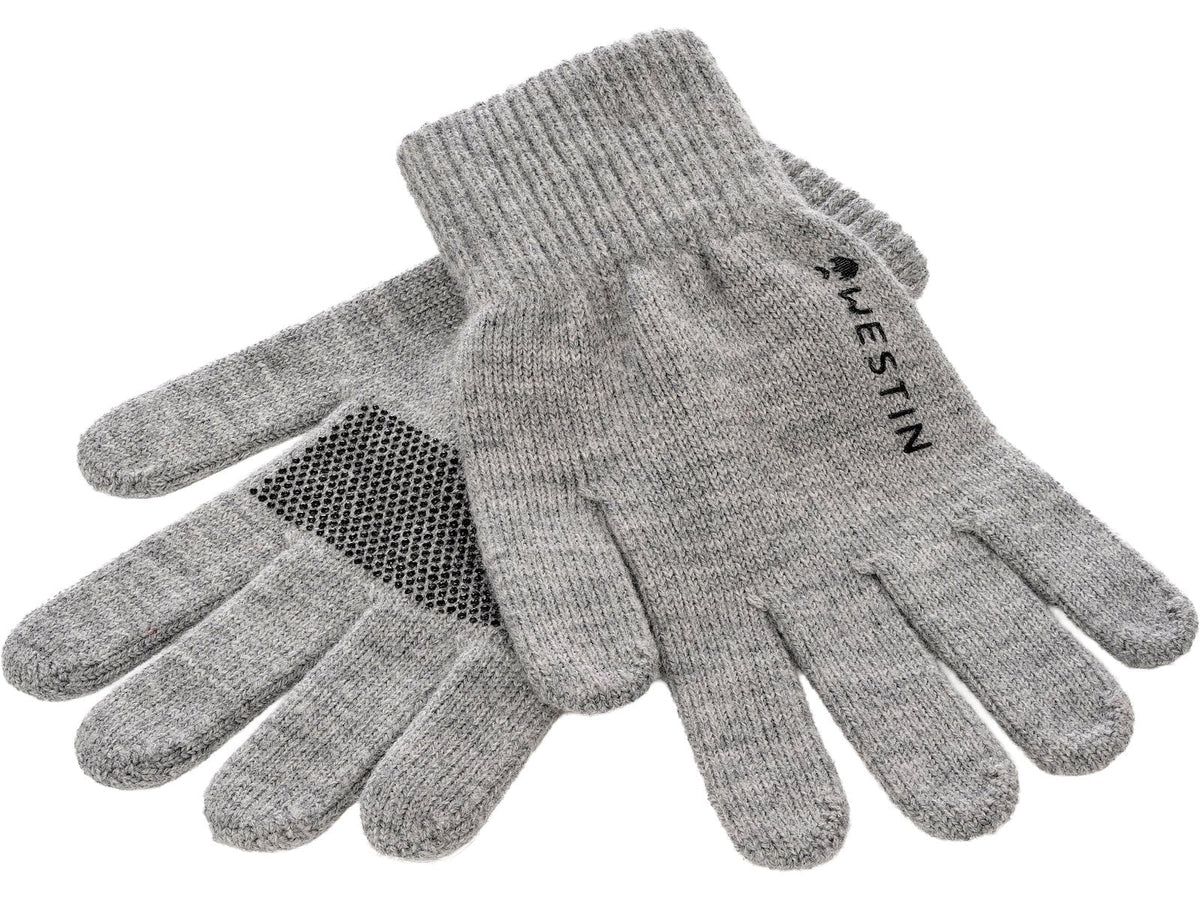 Westin Merino Wool Gloves Light Grey Melange M - Kleidung