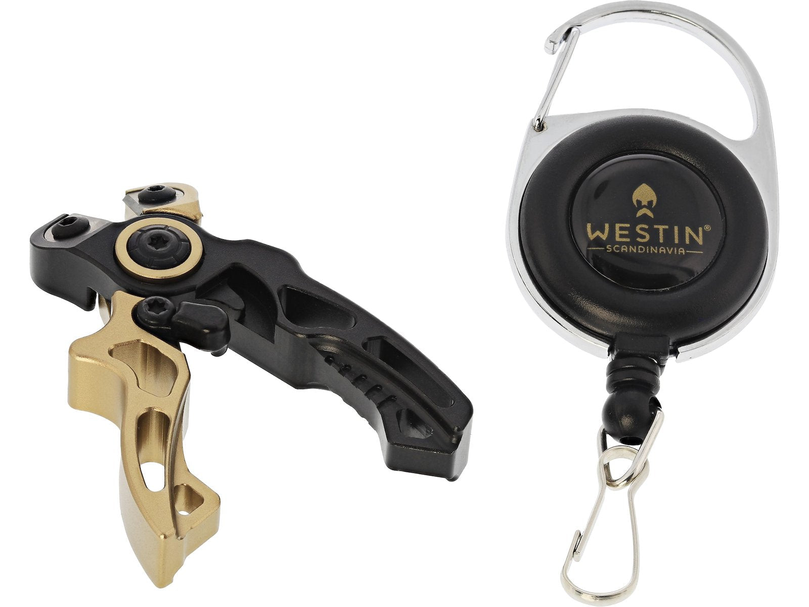 Westin Micro Line Cutter + Pin On Reel 6.3cm Black Sand -