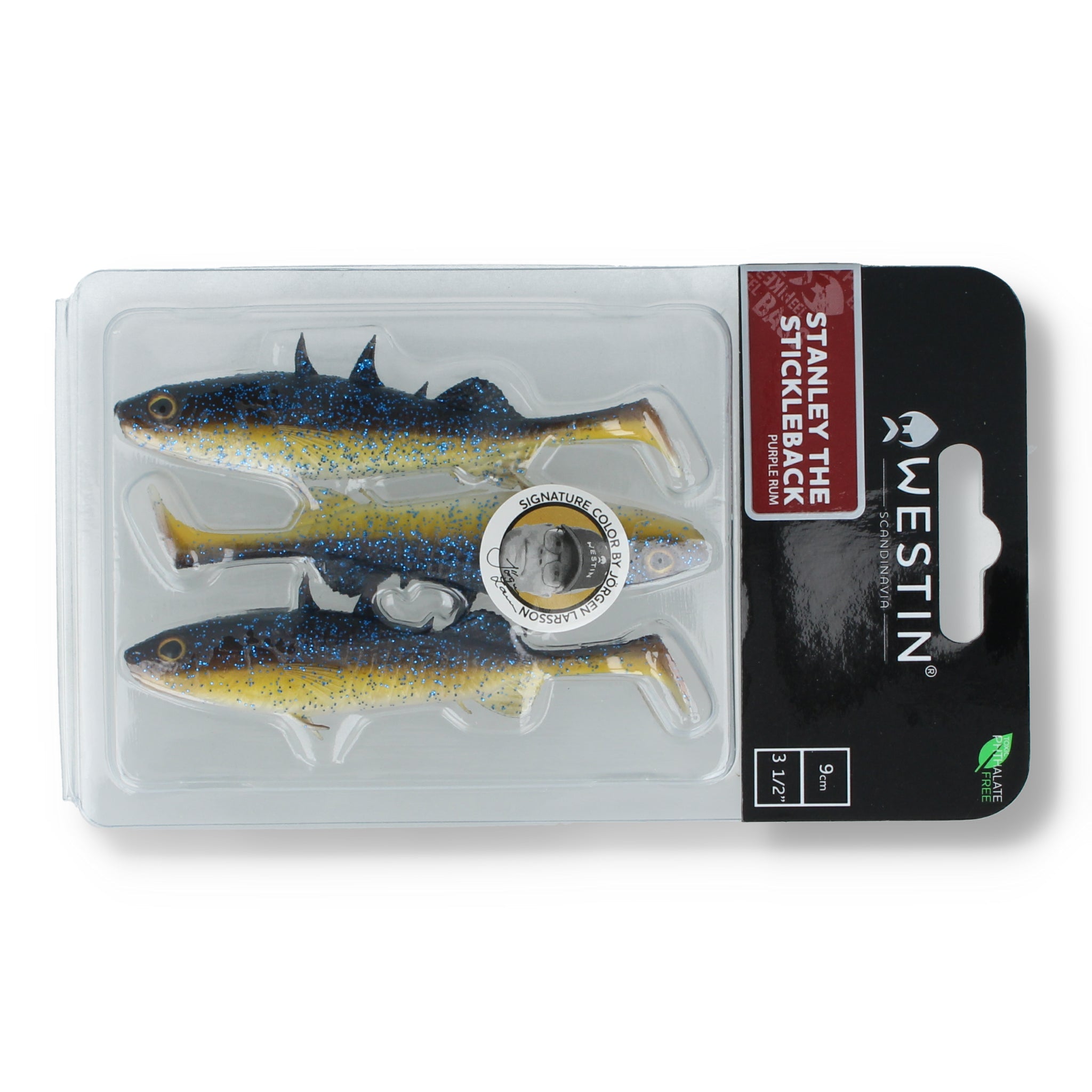 Westin Stanley the Stickleback 9 cm - Special Edition Purple Rum -